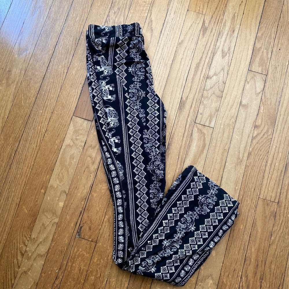 TeenBell Ornate Flare Pants